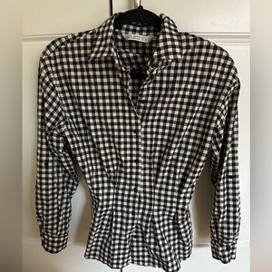 Vintage Zara fitting button down top.